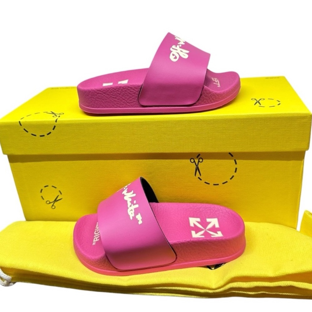 Off-White Toddler Pool Slides